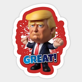 Donald Trump Great Again Sticker